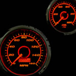 Marshall SCX/SCX Pro gauges feature 2 color white and amber through 
