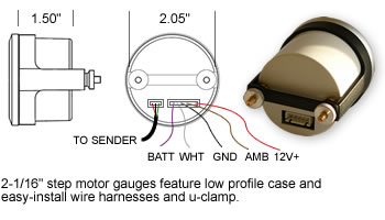 SCX Stepper  Motor Case Dimensions 