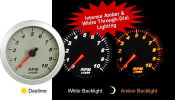SCX Amber/White Through Dial LED Lighting