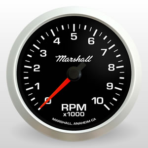 3-3/8" Tachometer Comp II LED from Marshall Instruments