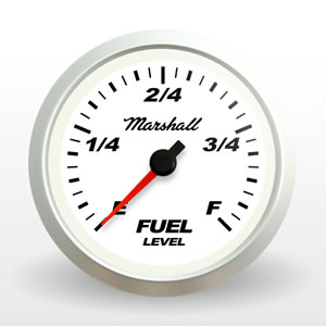 SCX Full Sweep Electric Fuel Level Gauge
