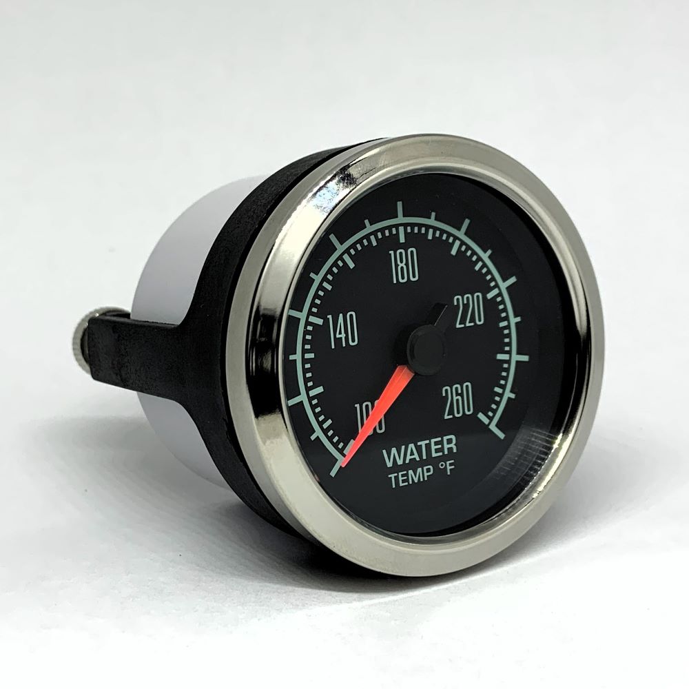 Water Temperature.  60s Muscle - 1969 Camaro Style Performance Gauge 