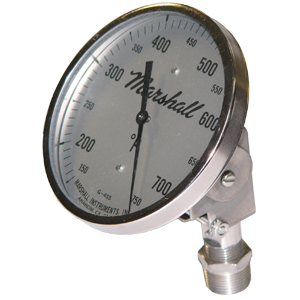 5 in. Adjustable Bimetal Thermometer from Marshall Instruments