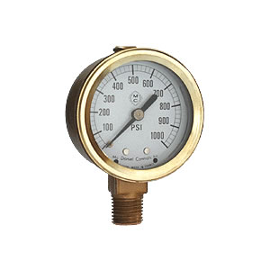 Details about   New McDaniel 2-1/2" Bronze Tube and Brass Socket Pressure Gauge 0-100 PSI 