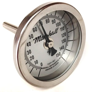 Vibration-Resistant Threaded Thermometers.