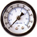 White Dual Scale  oil pressure Gage